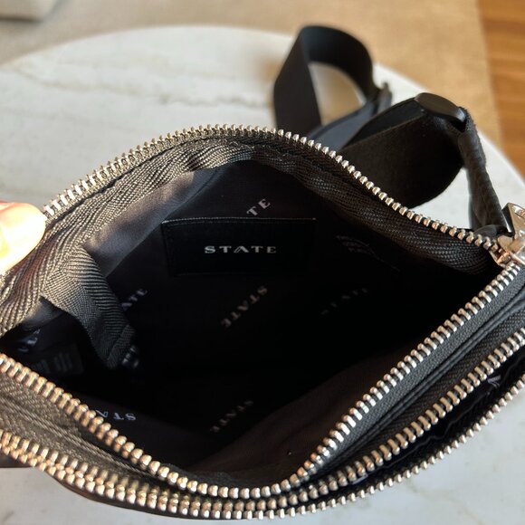 State Lorimer Fanny Pack in Black - Picture 6 of 7